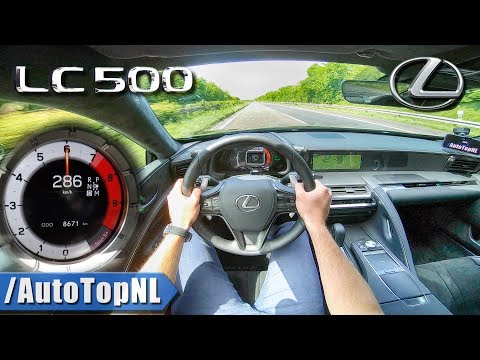 Thumbnail for Lexus LC 500 | 477HP 5.0 V8 | 286km/h AUTOBAHN POV TOP SPEED by AutoTopNL by Lexus LC 500, Limousine, rall, rally, Lexus, Car, Sedans