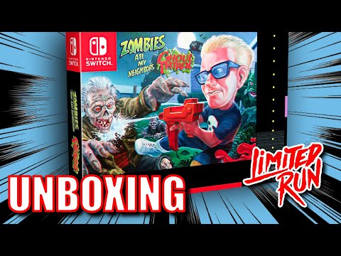 Limited Run Zombies Ate My Neighbors & Ghoul Patrol Unboxing
