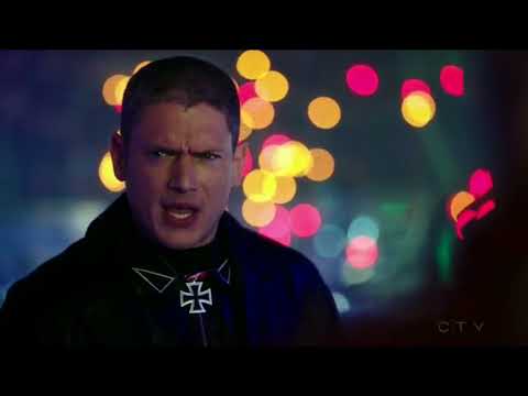 The Flash 4x08 Nazi base fight scene