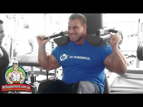 Jay Cutler&#39;s Hammer Strength V Squat - Exercise #4