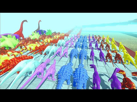 Colored All Units Death Climb - DEATH CLIMB - Animal Revolt Battle Simulator