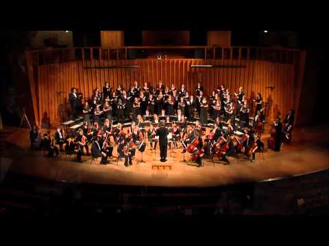 Concert Choir and Philharmonic - Lauridsen - Lux Aeterna - III - O Nata Lux