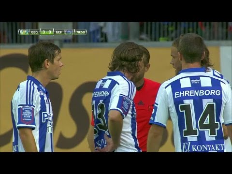 Pettersson får rött kort mot Gefle - TV4 Sport