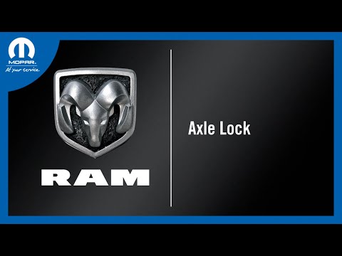 Axle Lock – Power Wagon®| How To | 2024 Ram 2500-3500