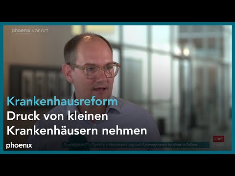 bundestagsgespräch mit Janosch Dahmen und Ates Gürpinar zur Krankenhausreform am 27.06.24