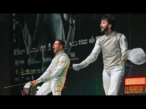 Genova 2025 European Championships SEMIFINAL | Bianchi v Llavador | Men Foil Individual 2025