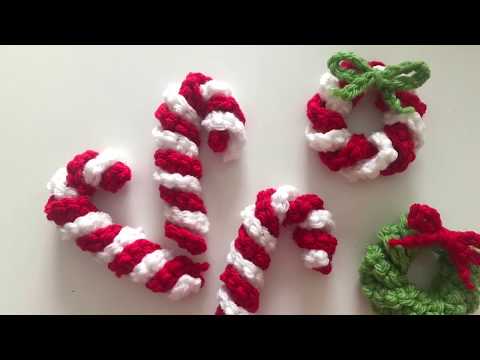 Crochet Pattern: Candy Canes