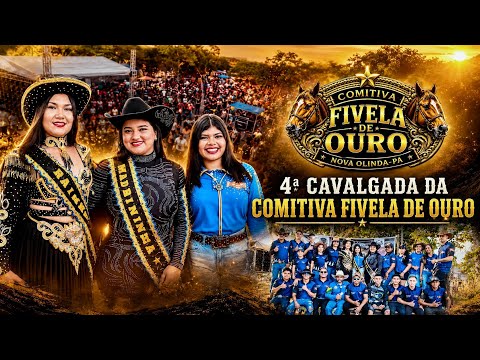 Cavalgada da Comitiva Fivela de Ouro movimentou Nova Olinda 2026