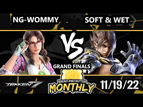 Bread and Butter 33 GRAND FINALS - NG-Wommy (Julia) Vs. Soft & Wet [L] (Lars, Geese) Tekken 7