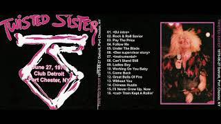 TWISTED SISTER live in Port Chester, NY, 27.06.1979