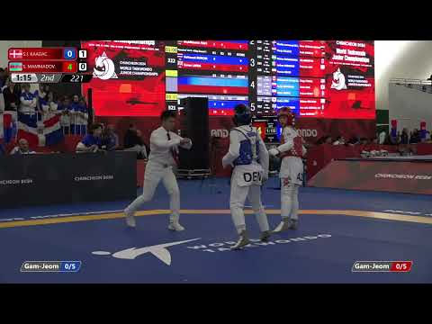 221 Round of 16 Women  52kg DEN S J  KAADAC  AZE S  MAMMADOV