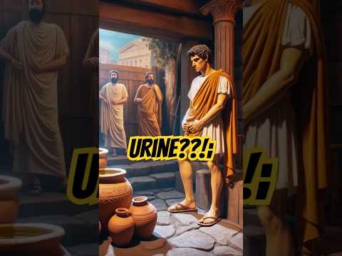 Ancient Rome’s Stinky Secret: Urine for Food Storage #shorts