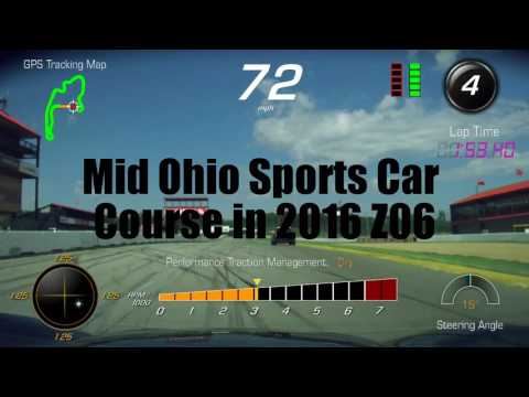 Mid Ohio Sports Car Course Laps with Driving Instructor