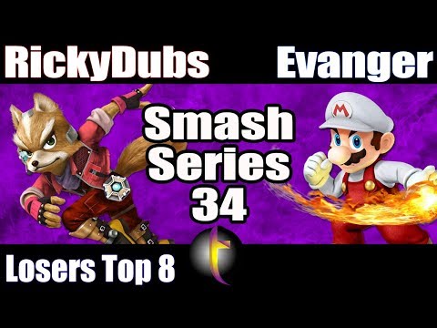 SS34 Singles: SSB Wii U - LT8 - RickyDubs vs Evanger