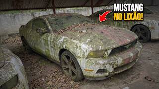 COMPREI um FORD MUSTANG que NINGUÉM QUIS por R$95 MIL no LEILÃO! VALEU a PENA?