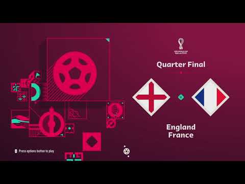 FIFA 23 World Cup Mode - Quarter Finals- France 🇫🇷 vs England 🏴󠁧󠁢󠁥󠁮󠁧󠁿