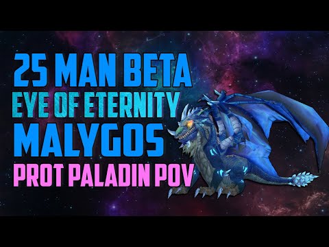 25 man Malygos Prot Paladin POV - WotLK Classic Beta