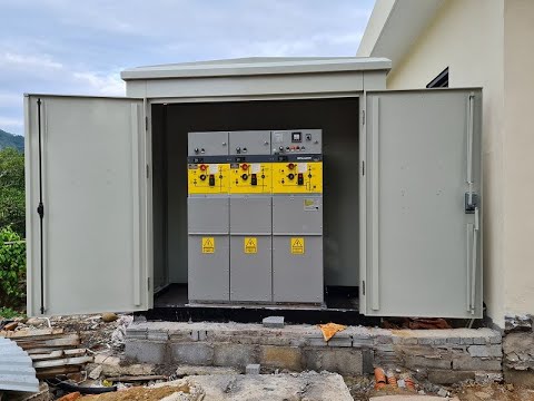 Review trạm kiosk 3 khoang 630kVA 35/0.4kV với tủ RMU 40 5kV SFA Electric