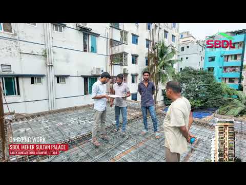 Roof welding work of SBDL Meher Sultan Palace, #uttaradhaka