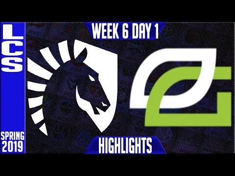 TL vs OPT Highlights | LCS Spring 2019 Week 6 Day 1 | Team Liquid vs Optic Gaming