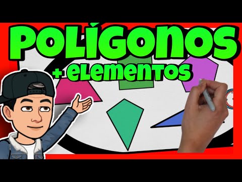 🔶Los POLIGONOS y sus ELEMENTOS [para NIÑOS de PRIMARIA]