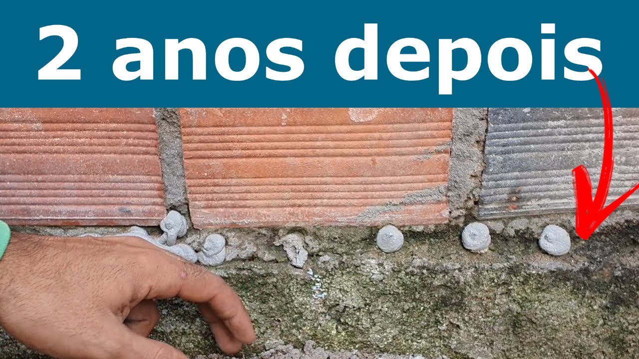 SOS umidade, veda injete e silatec max. veja qual foi o resultado 2 anos apos aplicação.