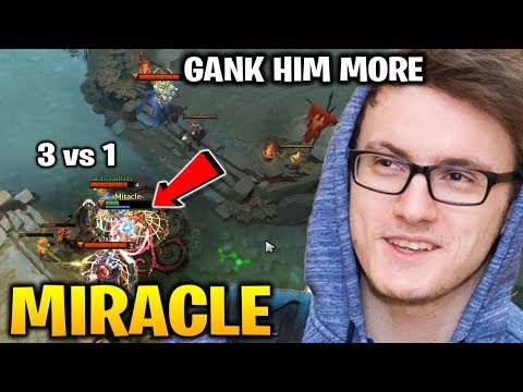 Miracle Meepo Middle - Gank Him More Please!