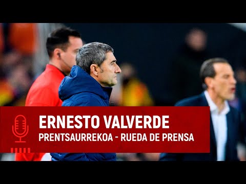 🎙️ Ernesto Valverde | post Valencia CF 1-2 Athletic Club | J21 LaLiga