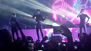 Sfera Ebbasta &amp; DrefGold &amp; Capo Plaza - Tesla Live (Rugby Sound Legnano 5 Luglio 2018)