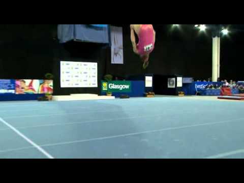 Anna Myzdrikova - 2009 Glasgow Grand Prix Finals - Floor Exercise