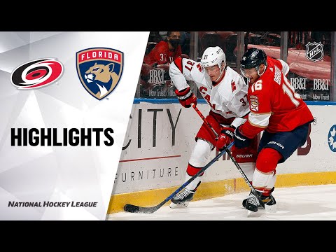 Hurricanes @ Panthers 4/22/21 | NHL Highlights