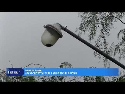 Abandono total en el barrio Escuela Patria de Palpalá