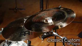 Video thumbnail for Meinl Cymbals CC18CH-B Classics Custom 18" China Cymbal by MEINL Cymbals - Official Product Videos