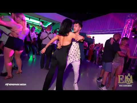Jovanny Fuentes & Suzana - Bachata Social Dancing | Empire Sensual Movement