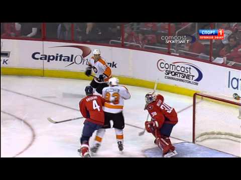 5:0 Goal Jakub Voracek (Flyers & Capitals) NHL, December 13, 2011