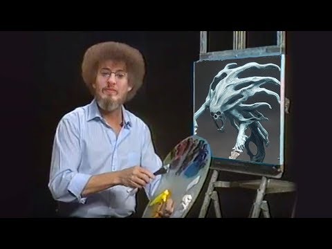 How To Wet Blend on Miniatures The Bob Ross Way