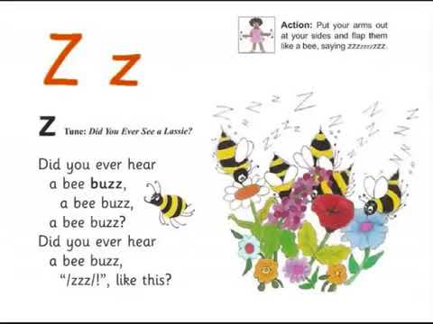 Phonics Z With song Jolly Phonics