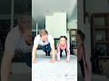 Plank Challenge Dad Vs Daughter TikTok Trend Shorts Clarielle