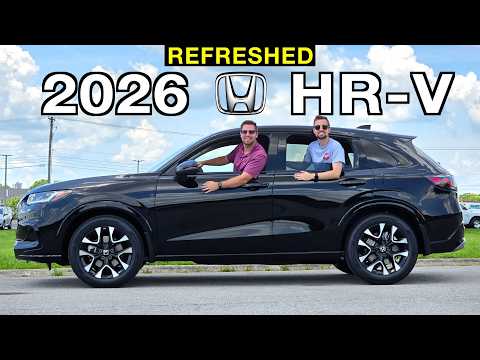 2026 Honda HR-V -- REFRESHED With NEW Tech, Design (& More) for 2026!