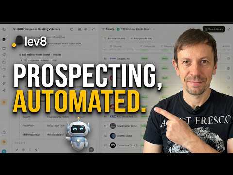 Lev8: GTM Tool That Makes Prospecting Disappear