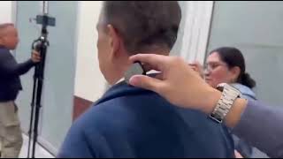 Salió huyendo de la Prensa el presidente de la CDAG