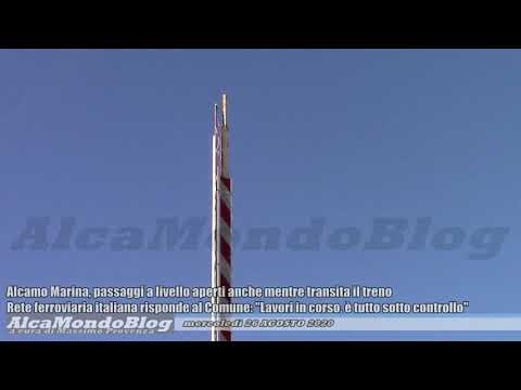 Alcamo Marina, passaggi a livello aperti anche mentre transita il treno. Rfi risponde al Comune