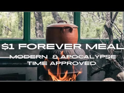 How to Feed Your Family 24/7 with No Money - Hunters Pot | Forever Soup | Perpetual Stew