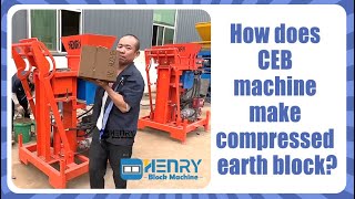 How does CEB machine make compressed earth block ? ISSB brick machine makes interlocking blocks