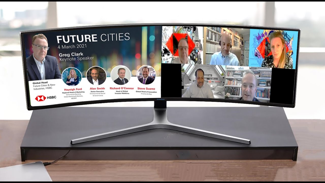 Steve Suarez hosted Future Cities with Greg Clark, Hayleigh Ford, Alan Smith, and Richard O'Connor.