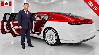 TOP 10 Chinese Cars Arriving in Canada That America CAN’T HAVE