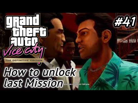 How to Unlock last Mission in GTA Vice City gameplay || Steps to unlock last mission
