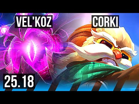 VEL'KOZ vs CORKI (MID) | KR Master | 25.18