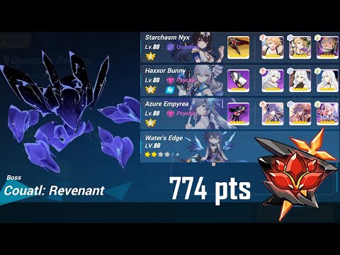 [Honkai Impact 3] Ex-Abyss Redlotus (D404) - Couatl: Revenant 774 pts Starchasm Nyx (S0) | (5.9)