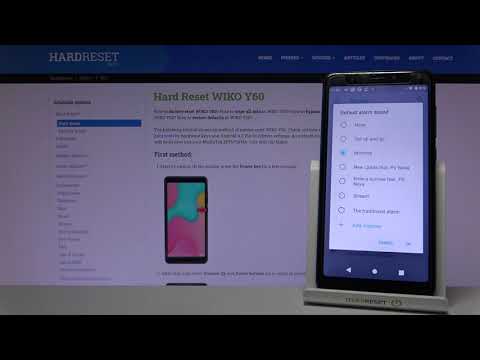 Wiko Y60 - Alarm Tones Presentation